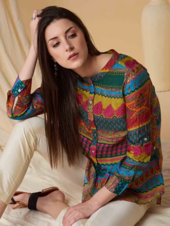INDIAN ACCENT BUTTON DOWN SHIRT