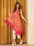 ORANGE BLOOM SUFIYA TASSEL DRESS